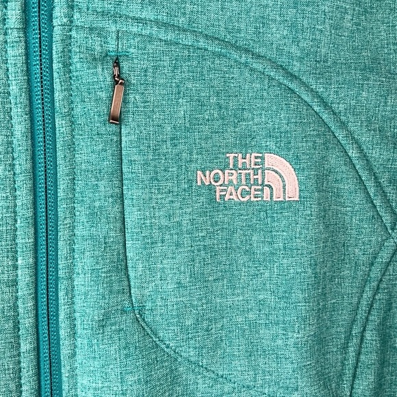 The North Face Apex Bionic Softshell Cold Weather Jacket Women’s M Teal 5 Pocket - Picture 6 of 14